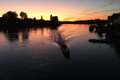 Stein am Rhein- Sonnenuntergang am Rhein